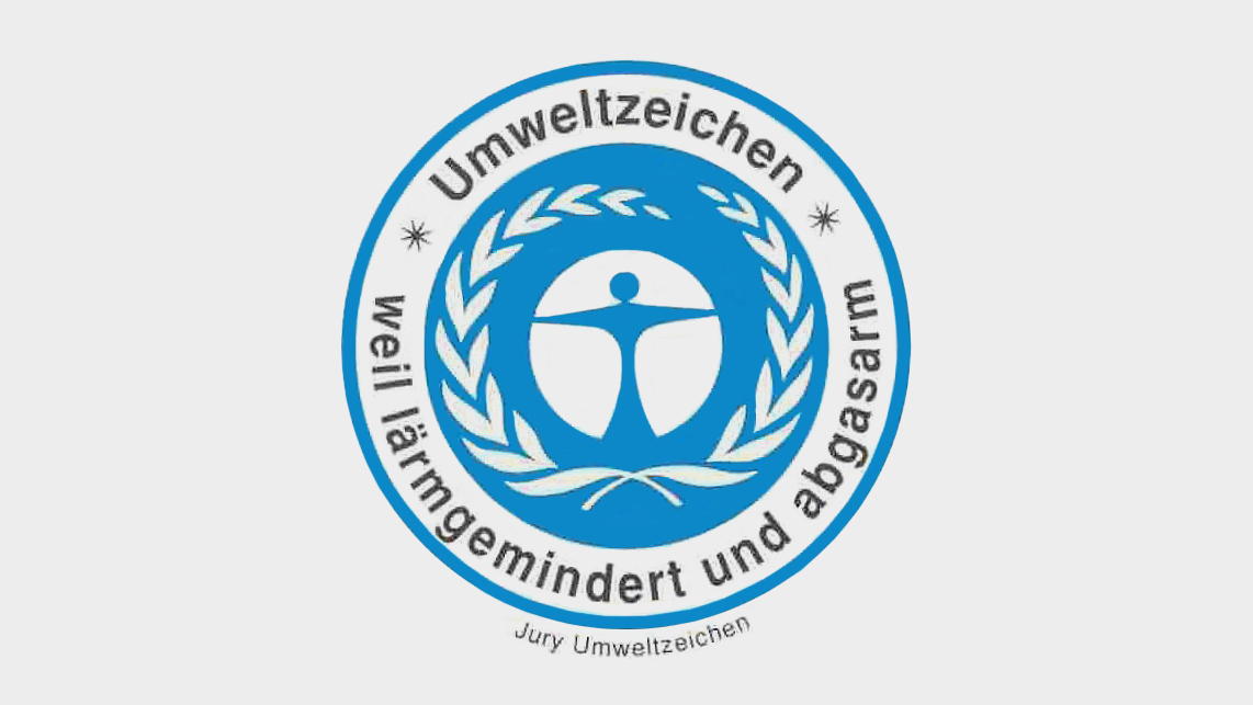 Bundesumweltzeichen Blauer Engel.