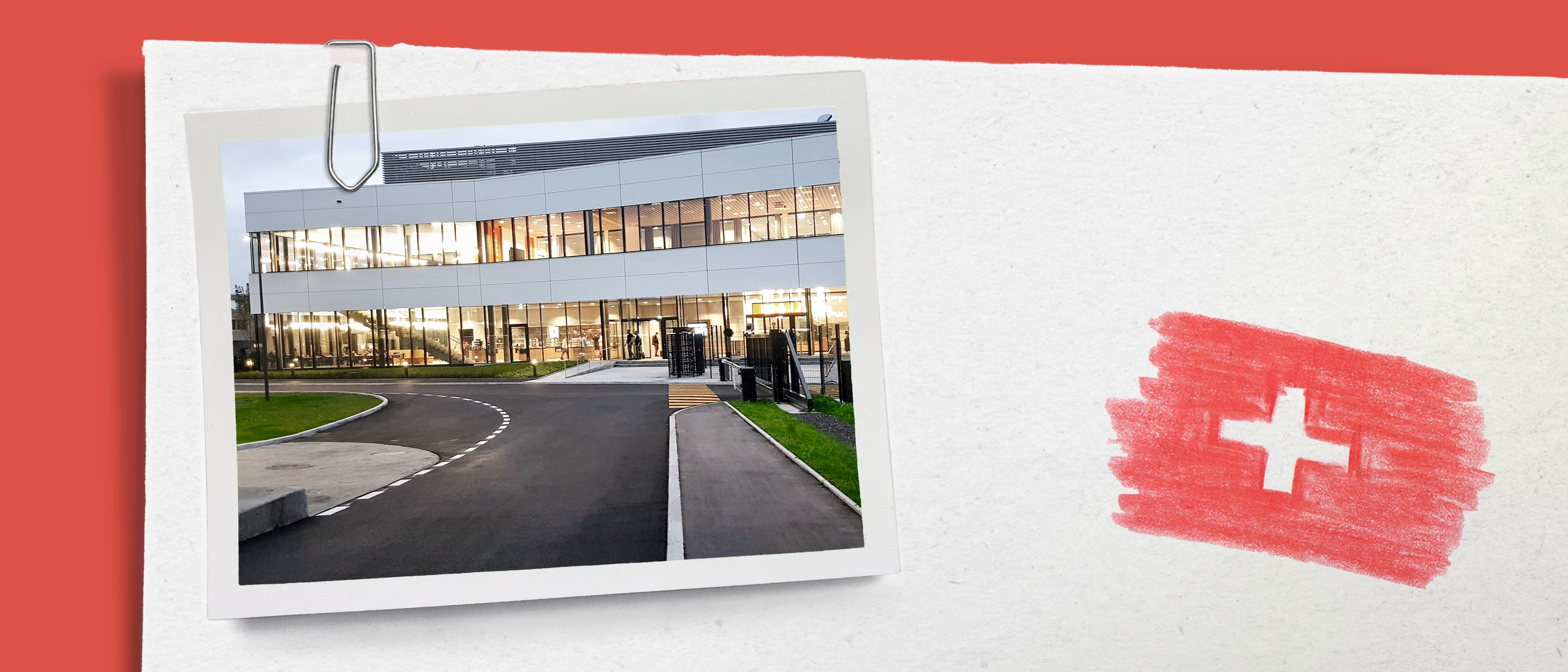 Das hell erleuchtete STIHL Werk in Wil.