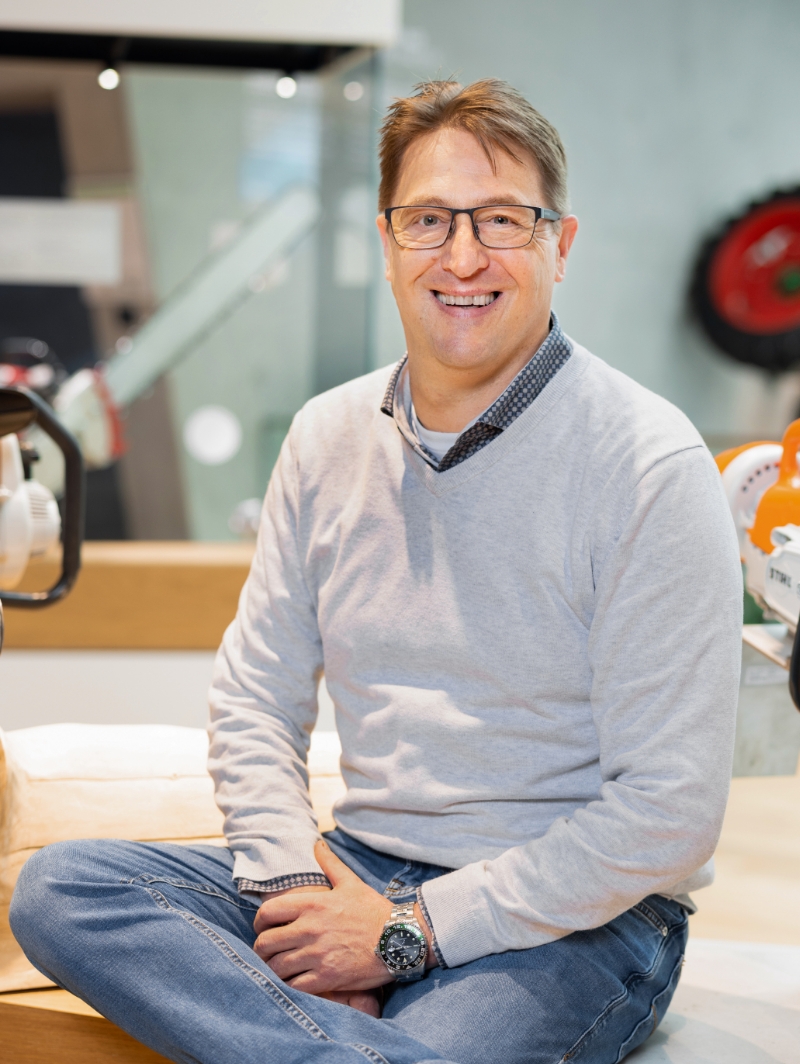 Jochen B&uuml;rkle in der Markenwelt