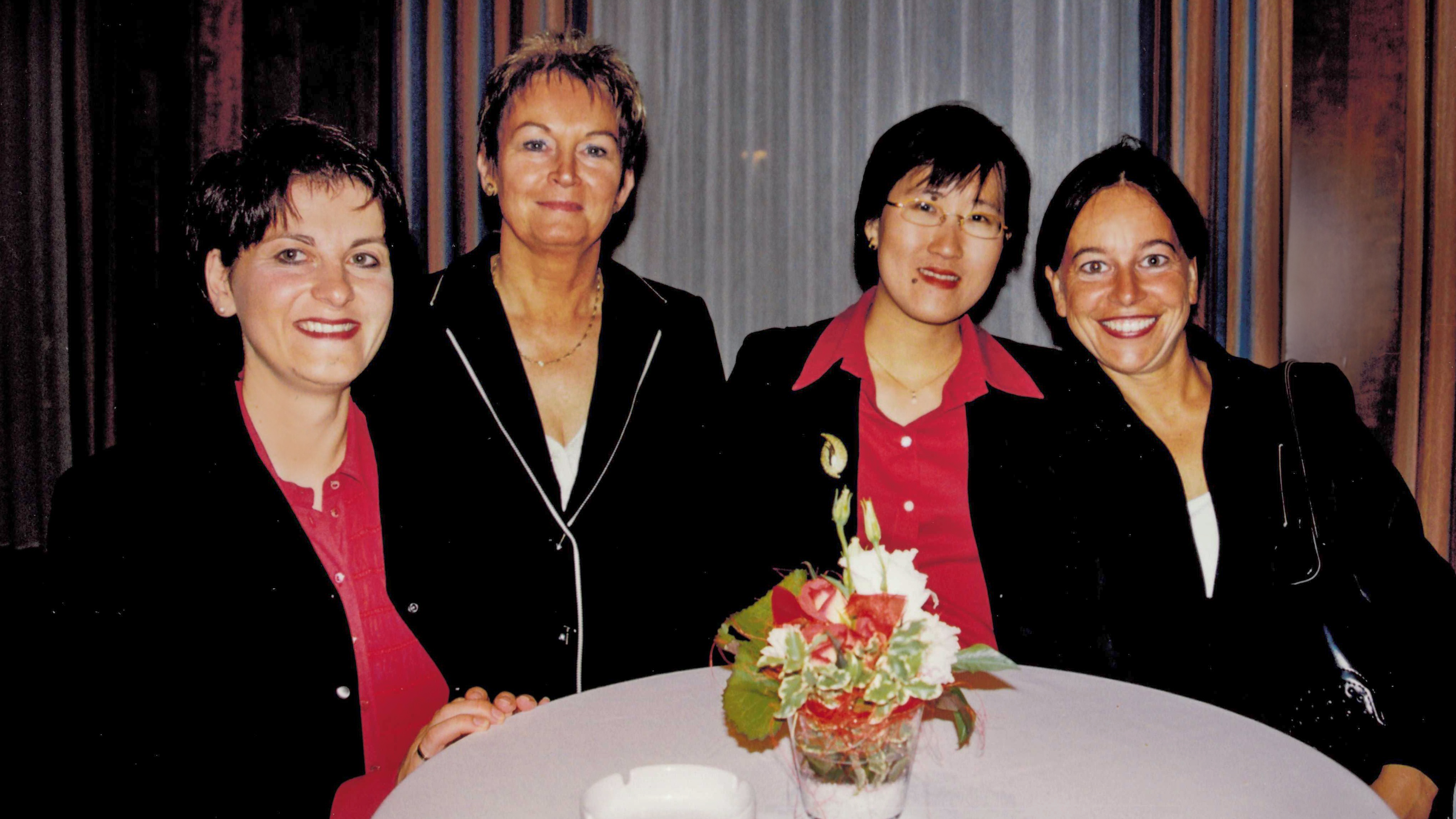 Eine Gruppe von Frauen.